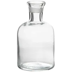 IB Laursen Apothekerglas Kerzenständer oder Vase, H: 8 Ø: 5 cm, für Ø 1,3 cm Kerzen
