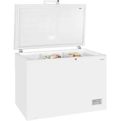 Exquisit GT320-HE-040D weiss, Gefrierschrank + Gefriertruhe, Weiss