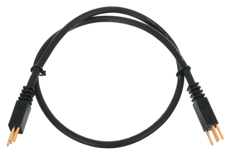 Ghielmetti Patch Cable 3pin 60cm sw nero