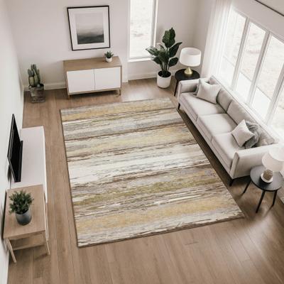 Addison Rugs Premium Washable Super Soft Hyde Stripe Mayfield Rug