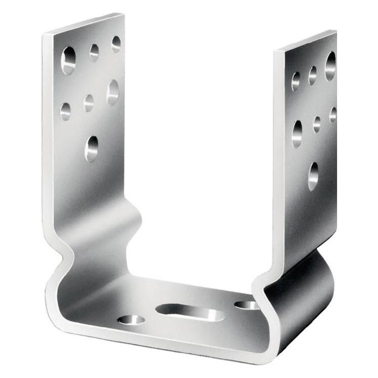 Vormann Stützenschuh 91 x 60 x 125 mm Stahl feuerverzinkt zum Aufschrauben (Stützenfuss, 1 Stk.) (071288000)