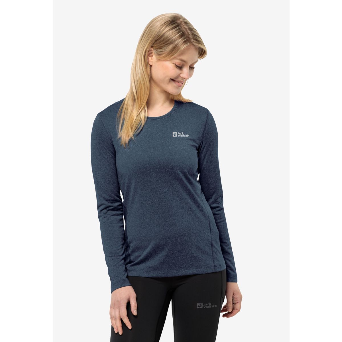 Jack Wolfskin Sky Thermal Long Sleeve W midnight sky (C0412) XS 1808961_C0412_A04
