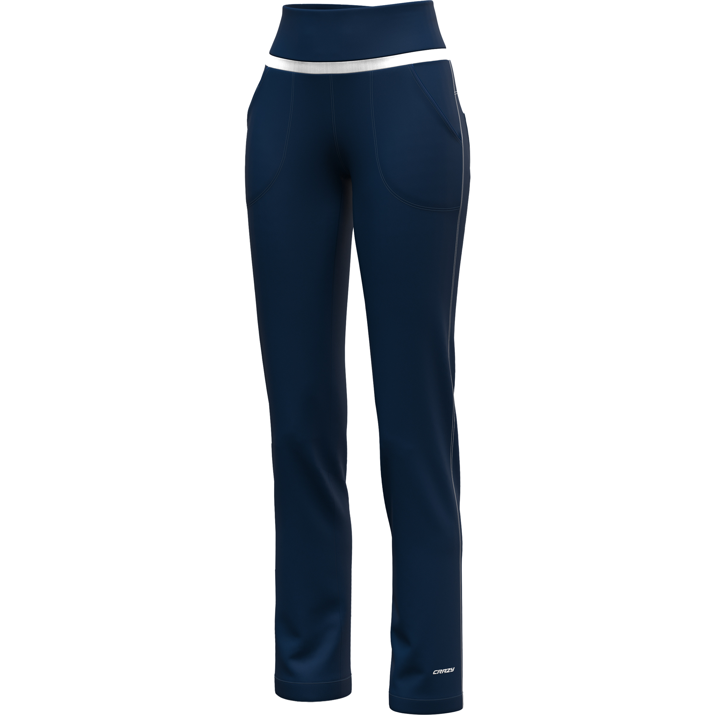 Crazy Style Hose Damen Jeans & Freizeithose blau Größe L Trekking Elastisch