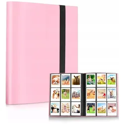 Loveinstant, Fotoalbum, Album Na Zdjęcia 360 Zdjęć Do Fujifilm Instax Mini / Xiaomi / Polaroid / Canon / Hp / Kodak / Różowy