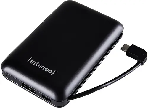 Intenso XC10000 Powerbank 10000 mAh LiPo USB-A, USB-C Schwarz Statusanzeige