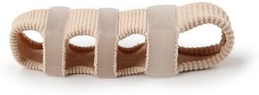 Healfit Counter Foot Care Tool, Silicone Toe Separator Hallux Valgus Corrector, Bunion Straightener 4 Hole