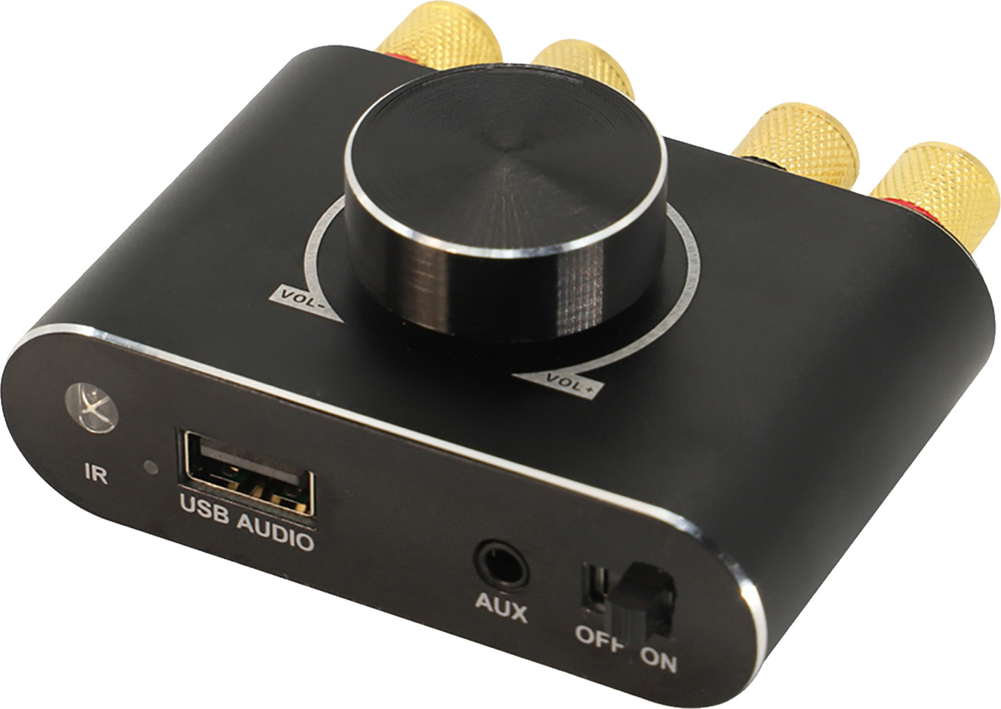 X15H 15W Stereo Versterker Module met Bluetooth, 3.5mm AUX en USB, 12/24V, ondersteunt Sinilink APP en afstandsbediening