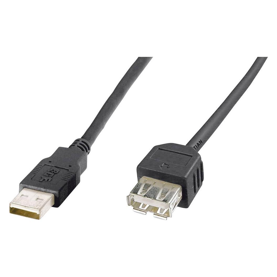 Digitus USB A - USB A (3 m, USB 2.0) (AK-300200-030-S)