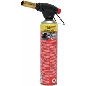 Rothenberger-Industrial Lötlampe 35555, RoFire Piezo, bis 750°C, für Schraubgaskartuschen, mit Piezozündung