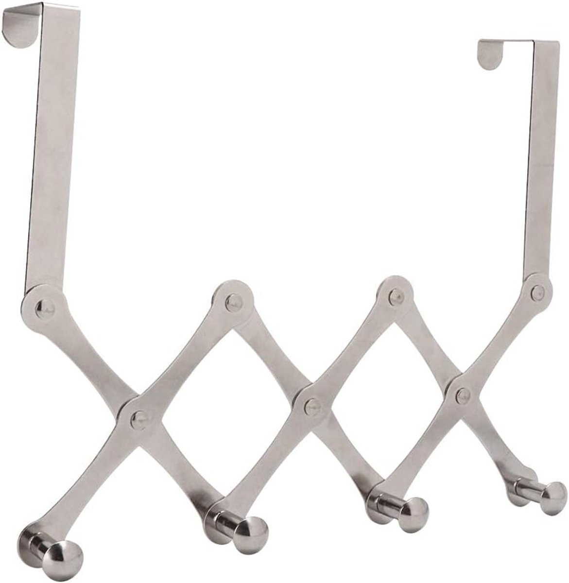 Telescopisch Deurhanger Rek in Zwart - 65 cm