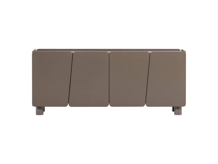 Sideboard ROOT Kiefer massiv 200 x 45 x 85 cm Kiefer Trüffelbraun