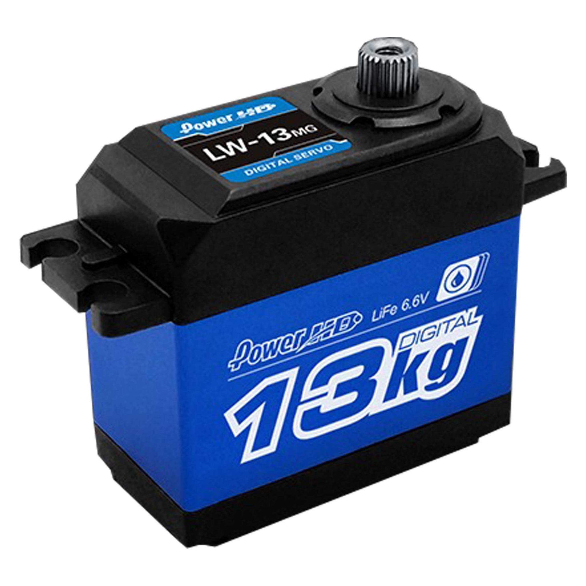 Power HD Servo HD-LW-13MG / 13.0kg/0.12sec/6V Digital Waterproof Servo (40.7x20.5x39.5mm) (LW-13MG)