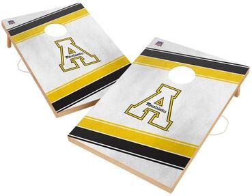 Skip's Garage Appalachian State Mountaineers 2x4 Tailgate Cornhole Boards