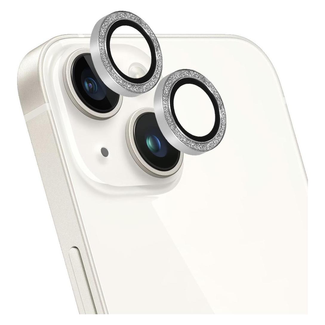 Mobiparts Camera Lens Protector Apple iPhone 14/14 Plus Silver (Apple iPhone 14, Apple iPhone 14 Plus) (MP-100024)
