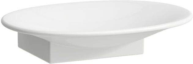LAUFEN The new classic Seifenschale H8738567570001 14x11,5x3,5cm, weiß matt