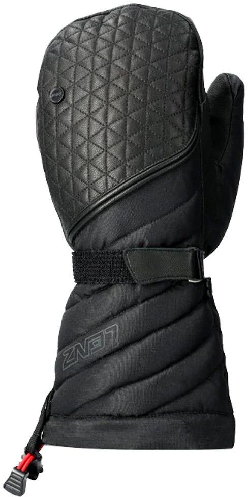 Lenz  - Heat Glove 6.0 Finger Cap Mittens Women Black - M - Moufles