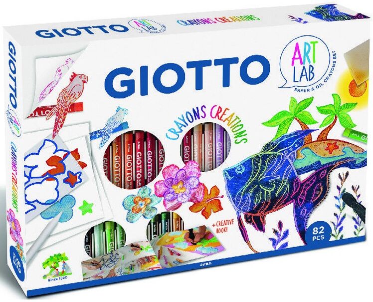 Giotto Art Lab - coffret d'activités Oil Pastels Creations