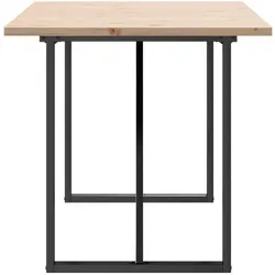 vidaXL, Couchtisch + Beistelltisch, Jagonor (O-Rahmen) (160 x 80 x 75.50 cm)