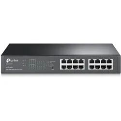 TP-Link Tl-Sg1016pe (16 Ports), Netzwerk Switch, Schwarz