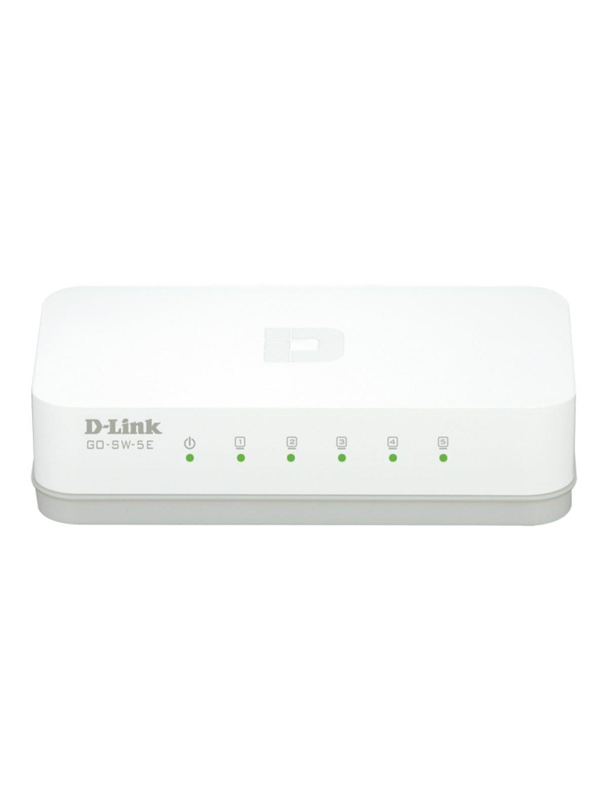D-Link GO-SW-5E 5-Port Fast Ethernet Unmanaged Desktop Switch