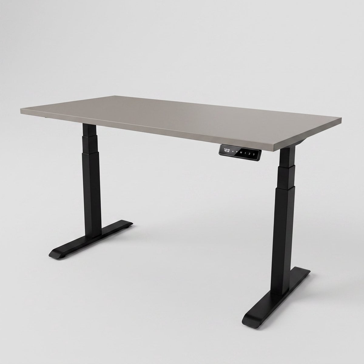 Cuando Elektrisch Zit-sta bureau Professioneel, Zwart, B: 160 cm