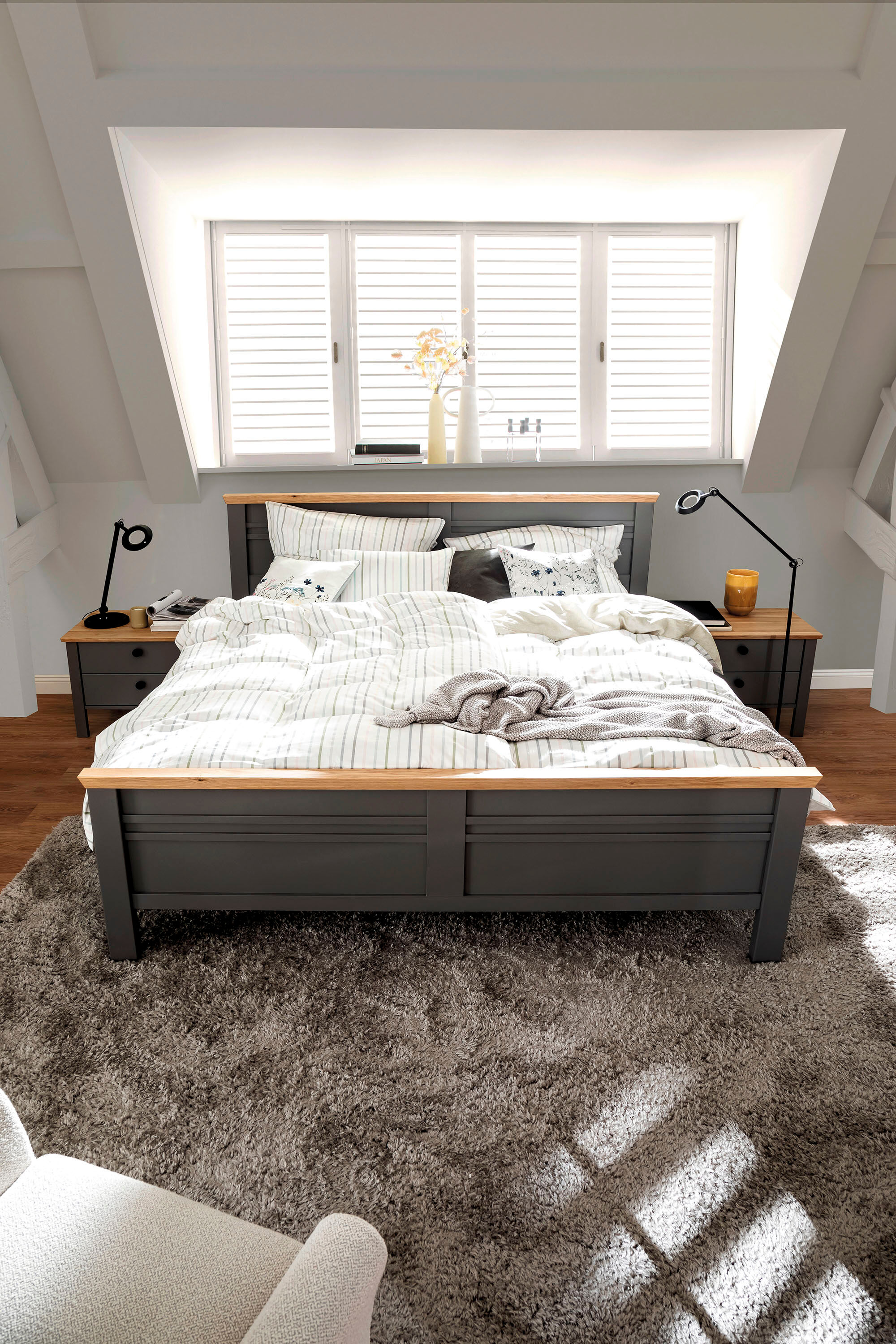 Bettwäsche "Happy", bunt (multi), B/L: 155cm x 220cm, 1 Stk., 1 Stk., Satin, B/L: 80cm x 80cm, 2 Stk., Satin, Obermaterial: 100% Baumwolle, SCHÖNER WOHNEN-KOLLEKTION, Bettwäsche, Bettwäsche, Satin Qualität multi B/L: 155cm x 220cm, 1 Stk., 1 Stk., Satin, 