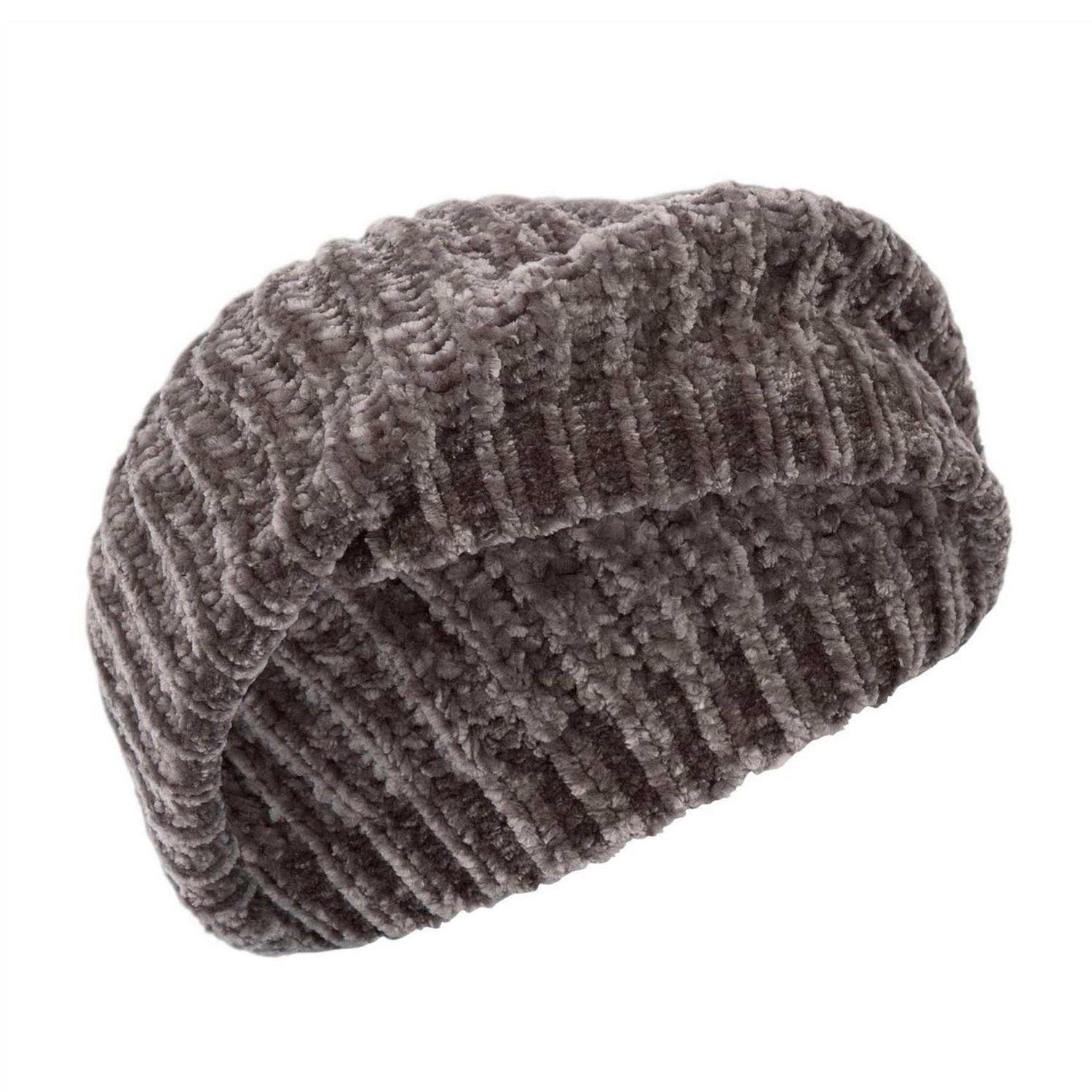 Trespass Artois Logo Chenille muts (Grijs)