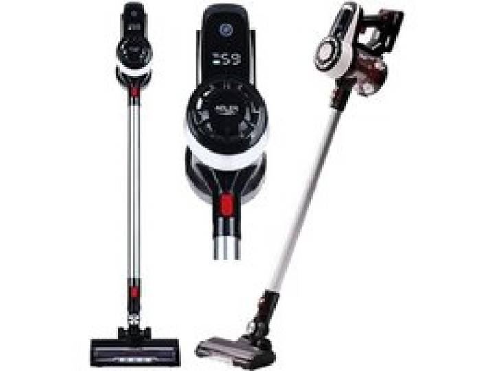 Aspirateur sans Sac - ADLER - Moteur sans balais - Noir - Batteries rechargeables - Haute performance
