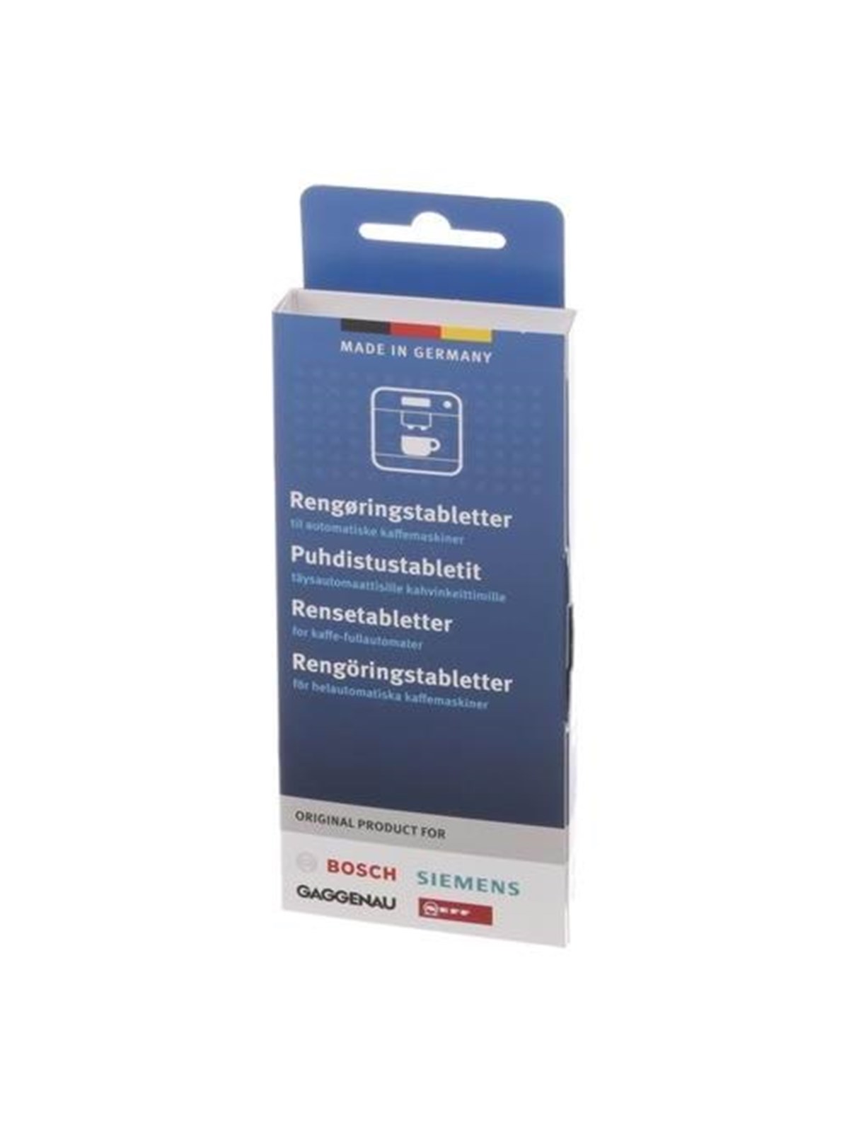 Bosch Cleaning tablets for full automatic coffee machine