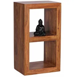 Bücherregal aus Sheesham Massivholz 50 cm breit