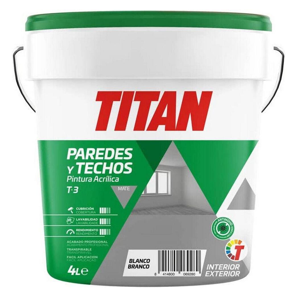 Titan Innen-Acrylfarbe (4000 ml) (45293588)