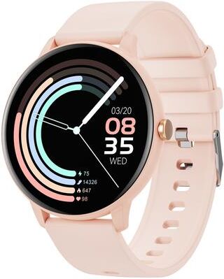 All Categories Goods Bluetooth Call Women Smartwatch, 1.39 Touch Screen, Health Monitoring, Waterproof Fitness Smart Watches For Men pink