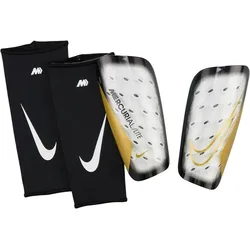 NIKE Mercurial Lite Schienbeinschoner 101 - white/black/mtlc gold coin M