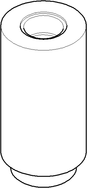 Dornbracht Anschluss (UTB DURAVIT) Ersatzteile 09111004110-00 chrom