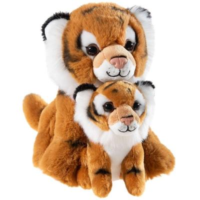 Heunec 509177 - Tiger mit Baby, Plüsch, 25 cm