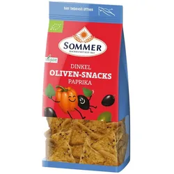 Dinkel-Oliven-Snacks - Paprika