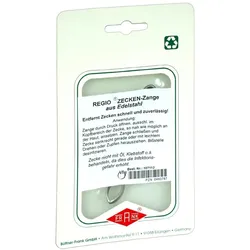 Zeckenzange Regio Edelstahl rostfrei 1 St
