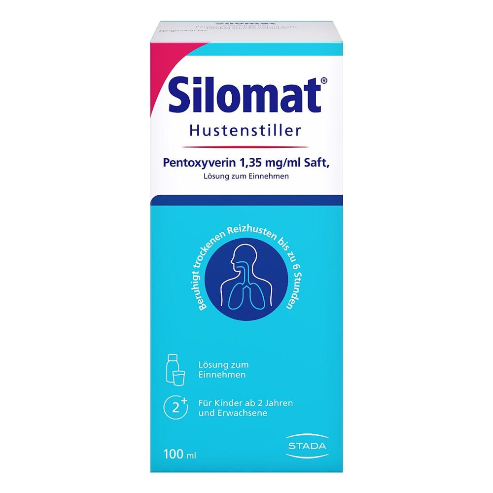 STADA Consumer Health Deutschland GmbH Silomat Hustenstiller Pentoxyverin 1,35 Mg/ml Saft 18661400