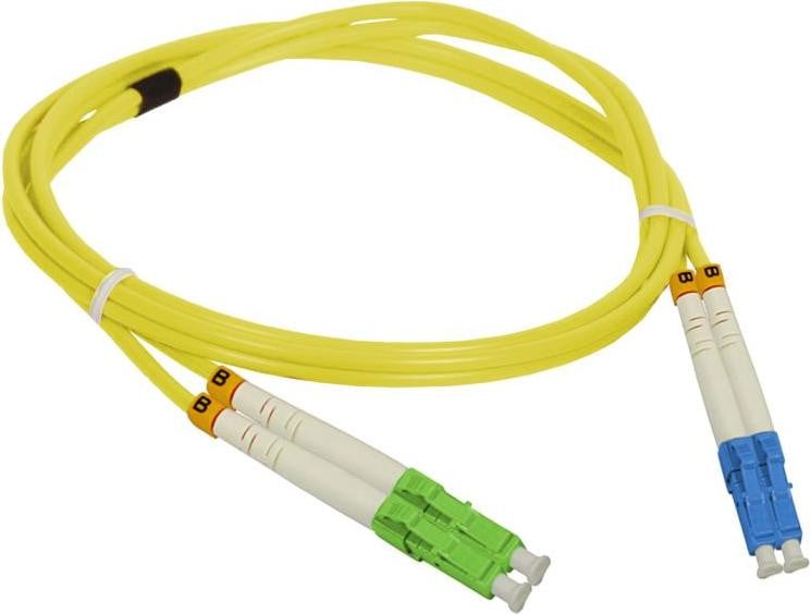 Alantec Glasvezel patchkabel single-mode LC/APC-LC duplex 9/125 2 meter