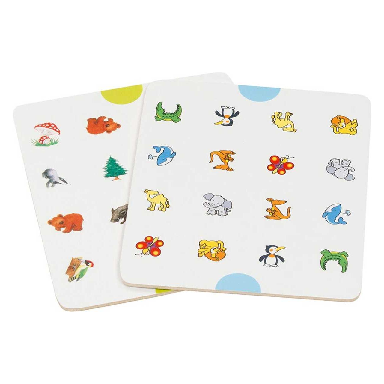 Goki Memospiel Tiere & Symbole (Deutsch, 2 Spieler) (56787)