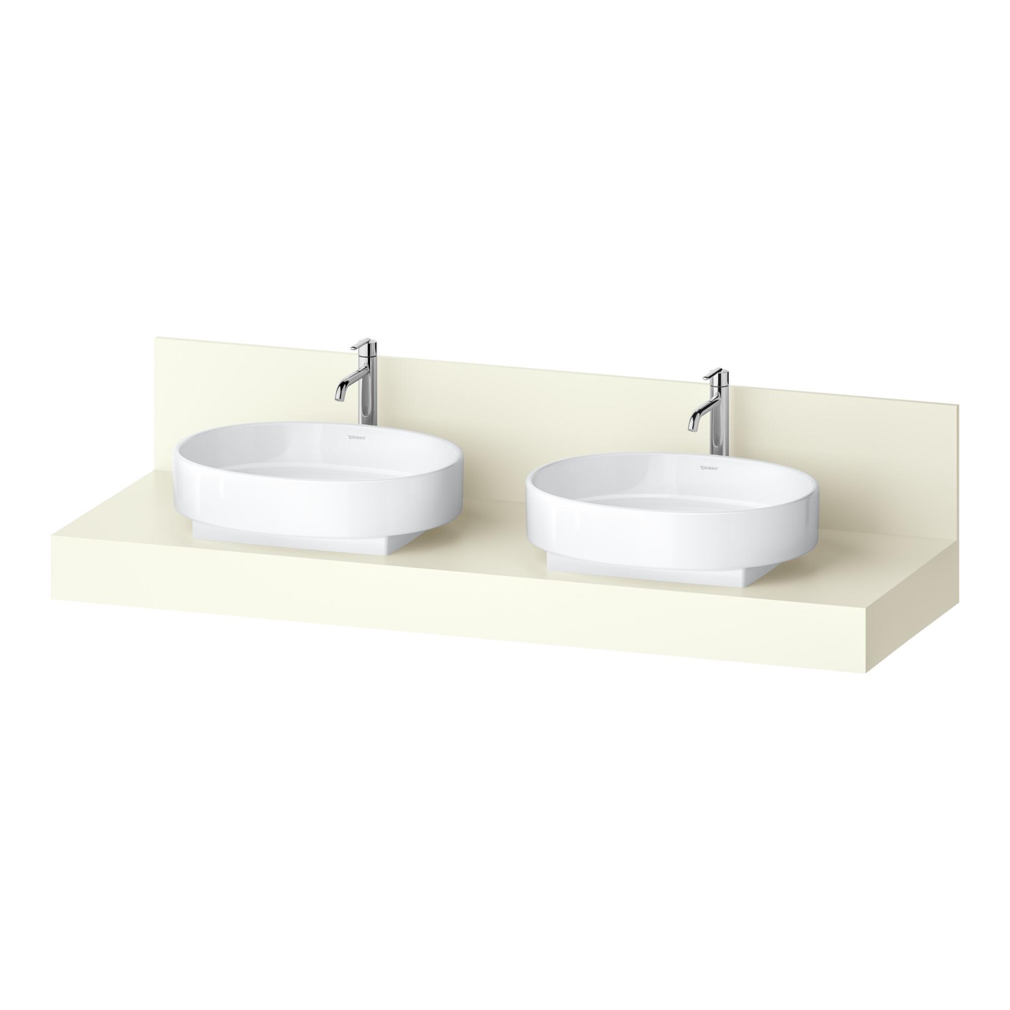 Duravit Konsole Balcoon 160x55x37cm, 2 AS, Be beids., Elfenb. ma (BA90620IDID0000)