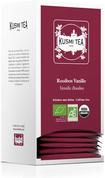 Te KUSMI Eko Vanilla Rooibos 25/fp