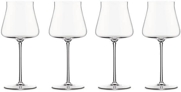 Alessi Eugenia Set Of 4 Red Wine Glasses