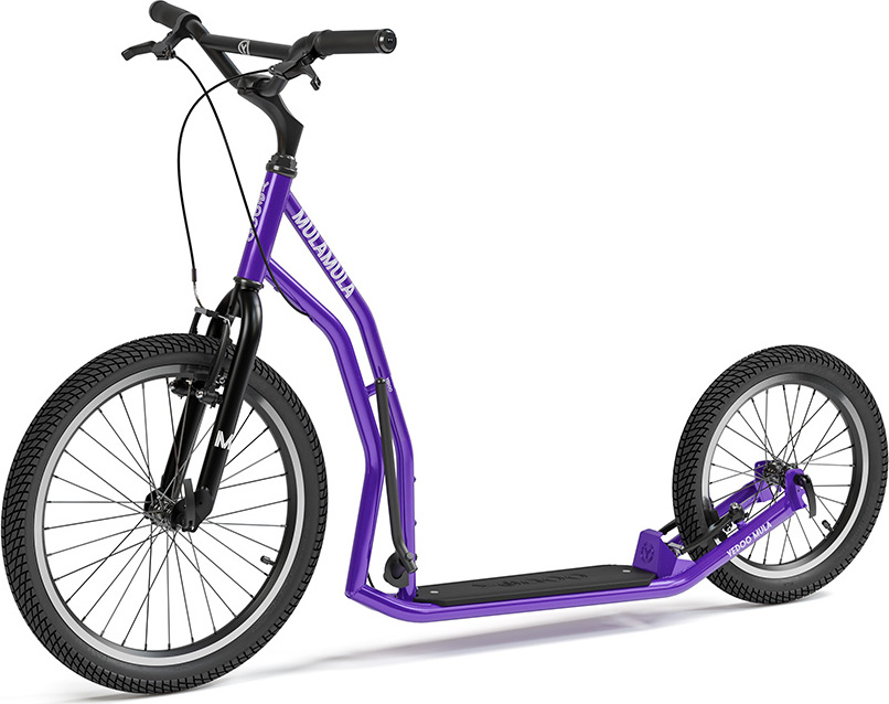 Scooter Yedoo Mula Y40 Tretroller mit Luftreifen 20/16 Violett