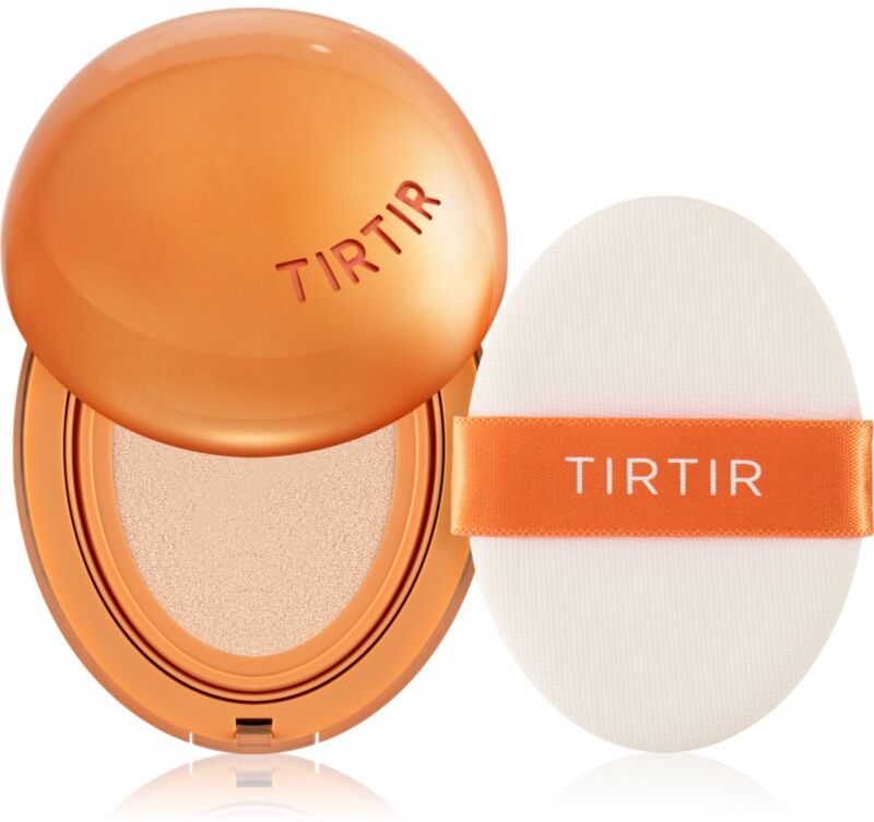 TIRTIR Mask Fit AI Filter Cushion Mini long-lasting cushion foundation with matt effect shade 21C Cool Ivory 4.5 g