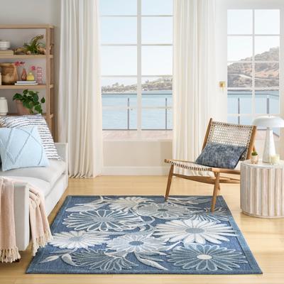 Nourison Aloha Indoor/Outdoor Floral Area Rug