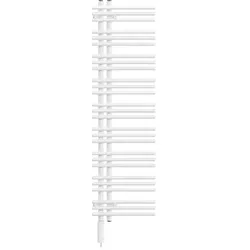 Design-Heizkörper Yucca Asym von Zehnder - elektrisch, Bronze, 1432x82x378 mm