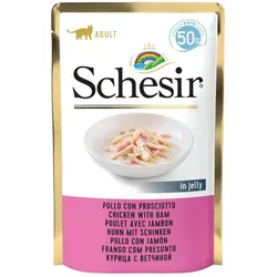 Schesir Hähnchen mit Schinken in Gelee 50g