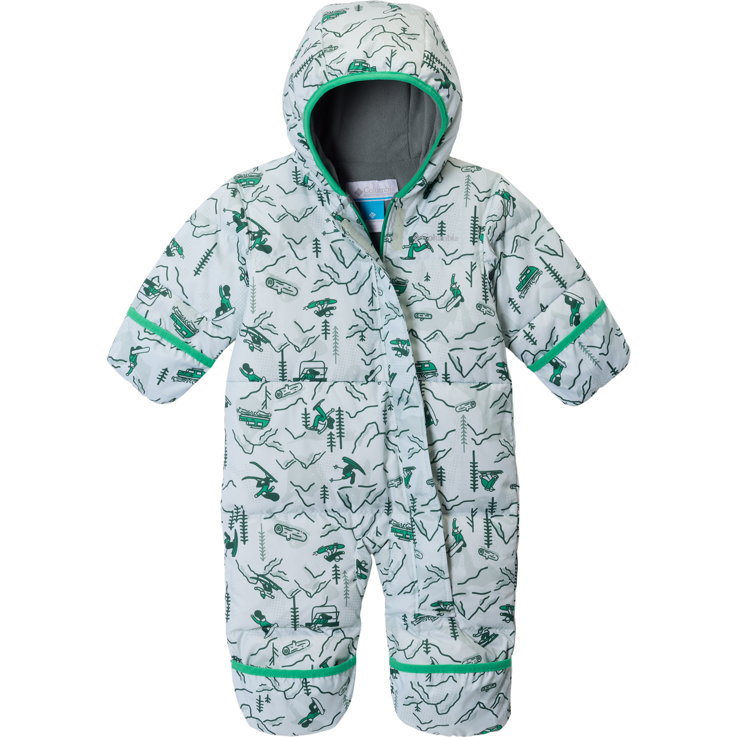 Columbia Snuggly Bunny II Bunting Schneeanzug Kinder Overalls blau Größe 68 Trekking Wasserabweisend Wasserabweisend