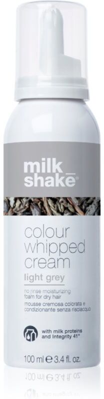 milk_shake® Colour Whipped Cream mousse teintée pour tous types de cheveux Light gray 100 ml